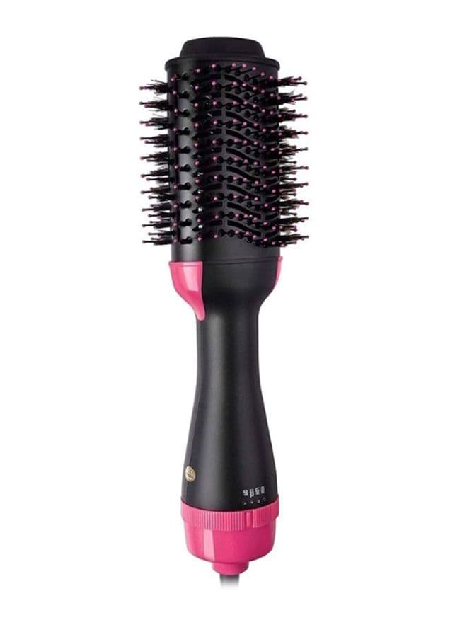 Hot Air Paddle Styling Hair Brush Black/Pink