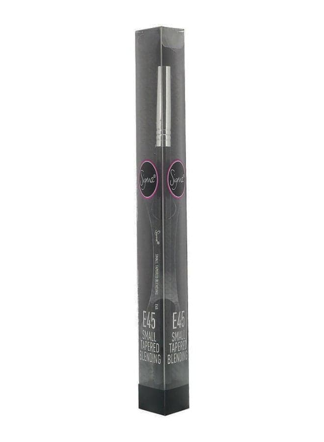 E45 Small Tapered Blending Brush Black/SIlver