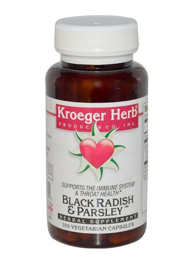 Black Radish And Parsley Heart Support - 100 Capsule