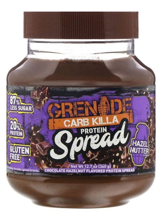 Chocolate Hazelnut Flavour Carb Killa Protein Spread