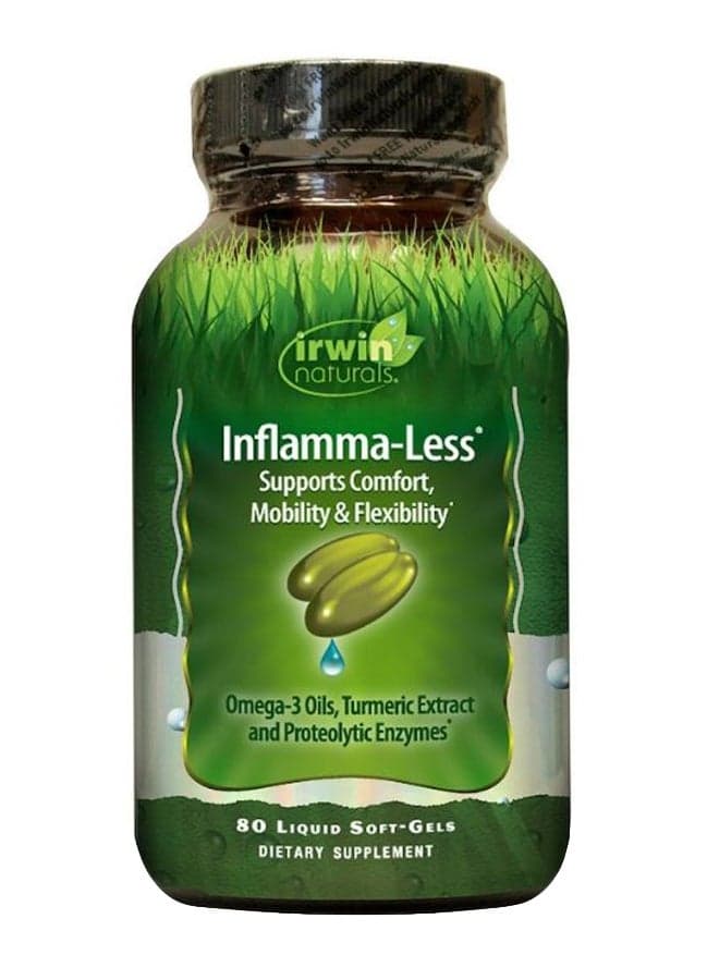 Inflamma-Less Omega-3 Oil Digestion Support - 80 Softgel