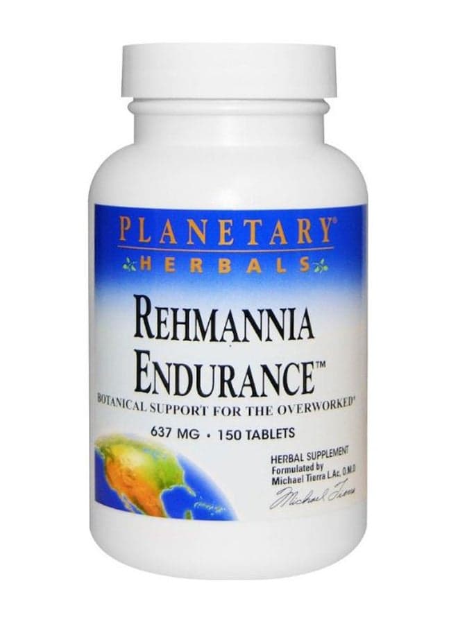 Rehmannia Endurance Herbal Supplement - 150 Tablets