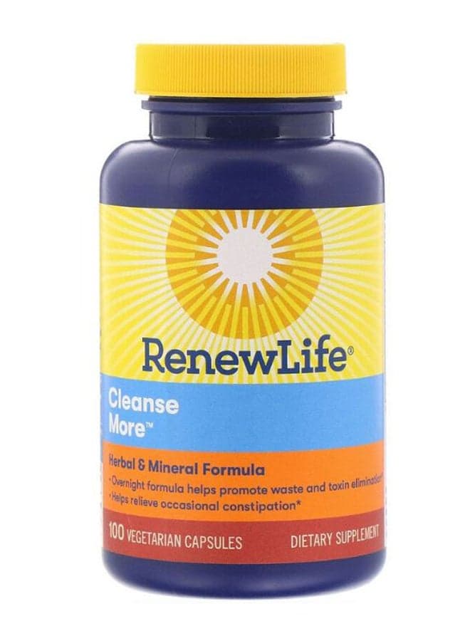 CleanseMore Herbal And Mineral Formula - 100 Capsule