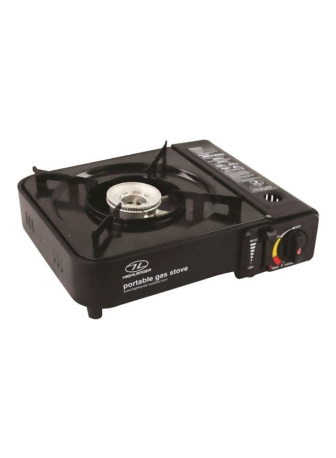Portable Gas Stove IT-163_N Black/Silver
