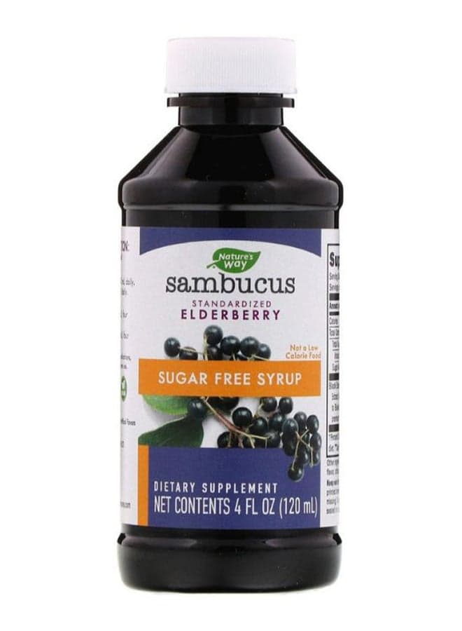 Sambucus Standardized Elderberry Sugar-Free Syrup