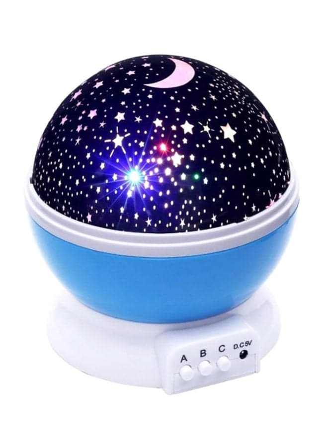 Blue Sky Star Master Cosmos LED Projector Lamp White 15x13cm