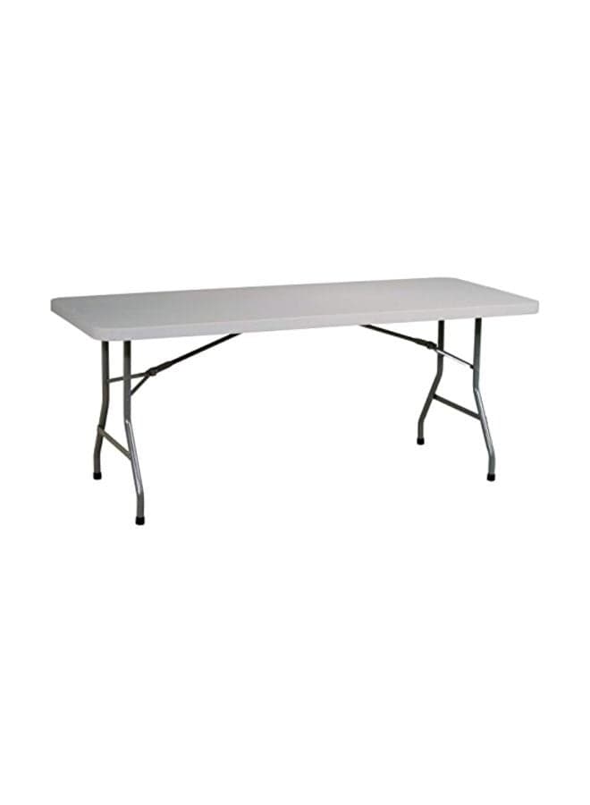 Multipurpose Folding Table Grey/Silver