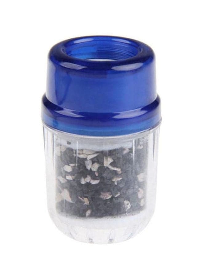 Activated Carbon Faucet Water Filter Clear/Blue