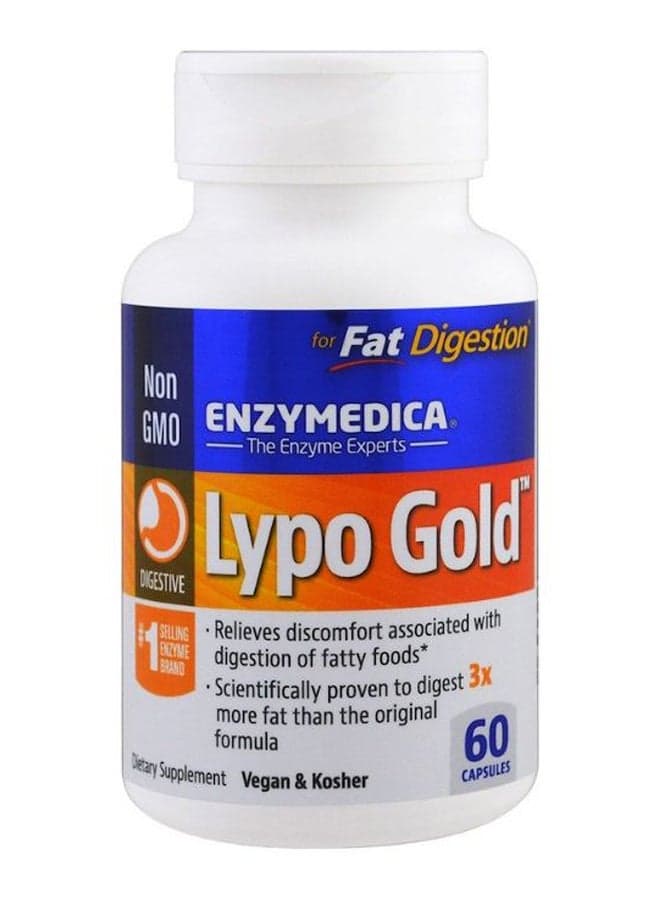 Lypo Gold Supplement - 60 Capsules