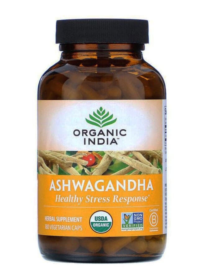 Ashwagandha Stress Response Supplement - 180 Capsules