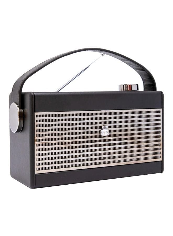 Portable Analogue Radio DARCY-BLK Black
