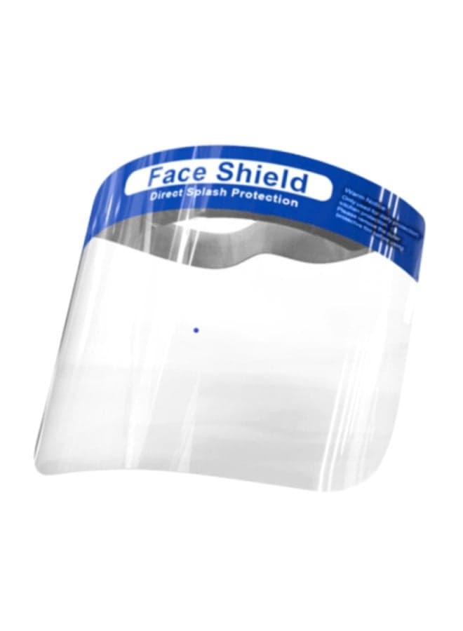 Protective Face Shield Clear/Blue 32x2x22cm