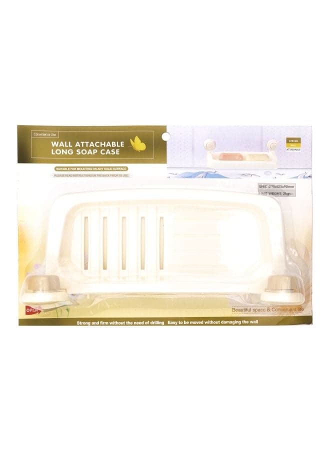 Wall Mounted Soap Case Cream