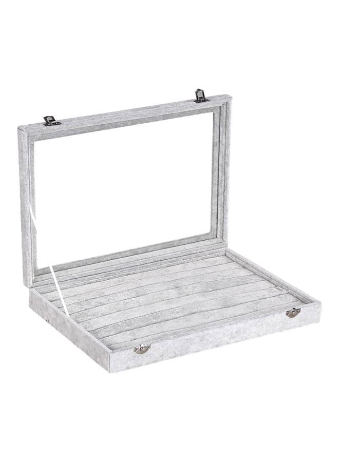 Velvet Jewelry Organizer Case