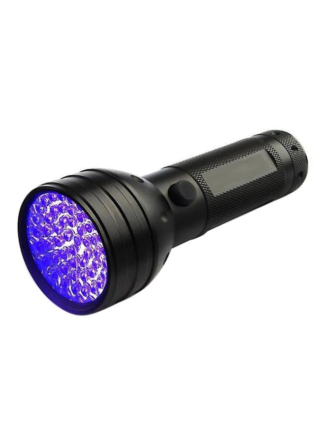 UV LED Flashlight Black