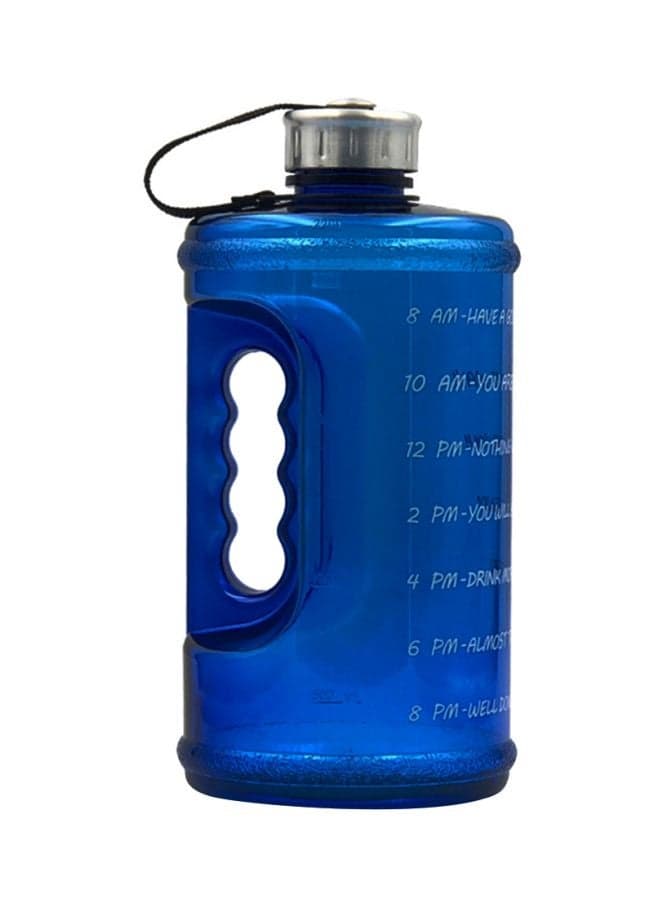 Time Marker Water Bottle Blue