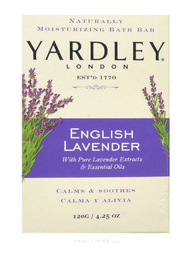 Pack Of 8 English Lavender And Essential Oils Bath Soap 8 x 120grams