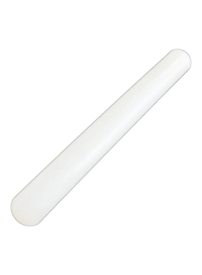 Non-Stick Glide Fondant Rolling Pin White 23centimeter