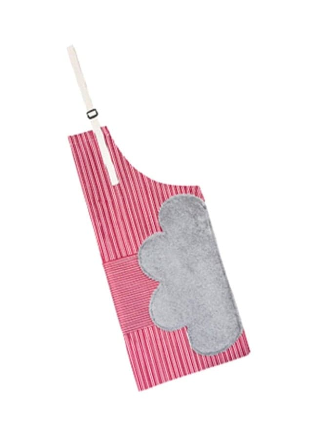 Hand Erasable Printed Apron Red/White 70x72cm