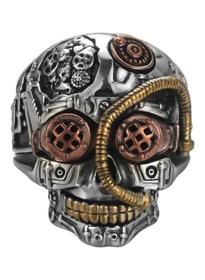 Stainless Steel Skull Shaped Ring