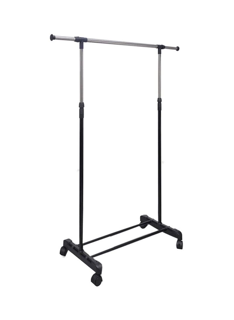 High Grade Adjustable Clothes Rack Black 107cm