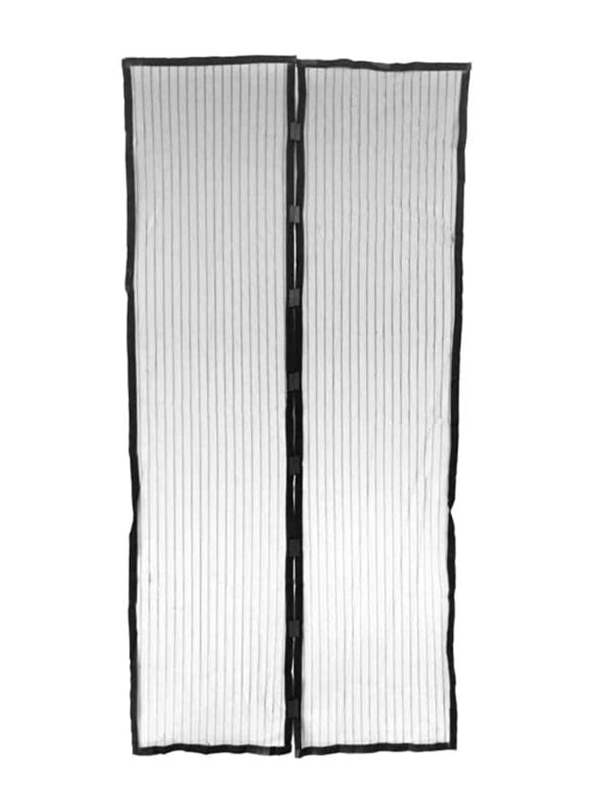 Magnetic Fly Screen Door Mesh Black 210 x 49.5cm
