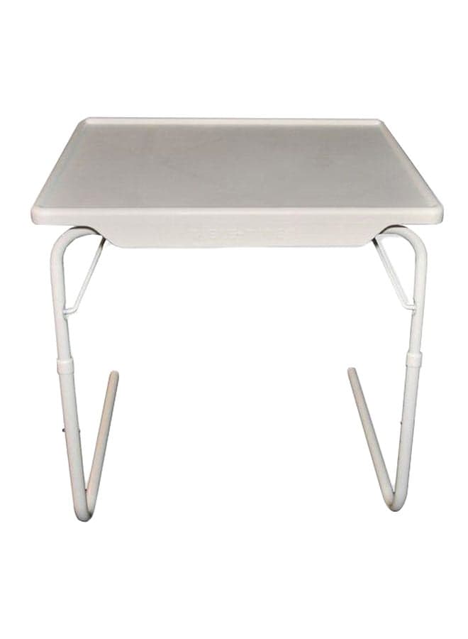 Plastic Foldable Table White 61x335x305cm