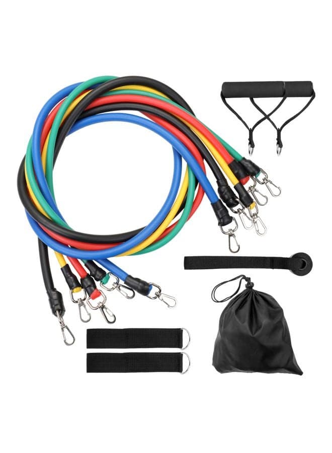 11-Piece Multi-Functional Muscle Strength Fitness Puller Set