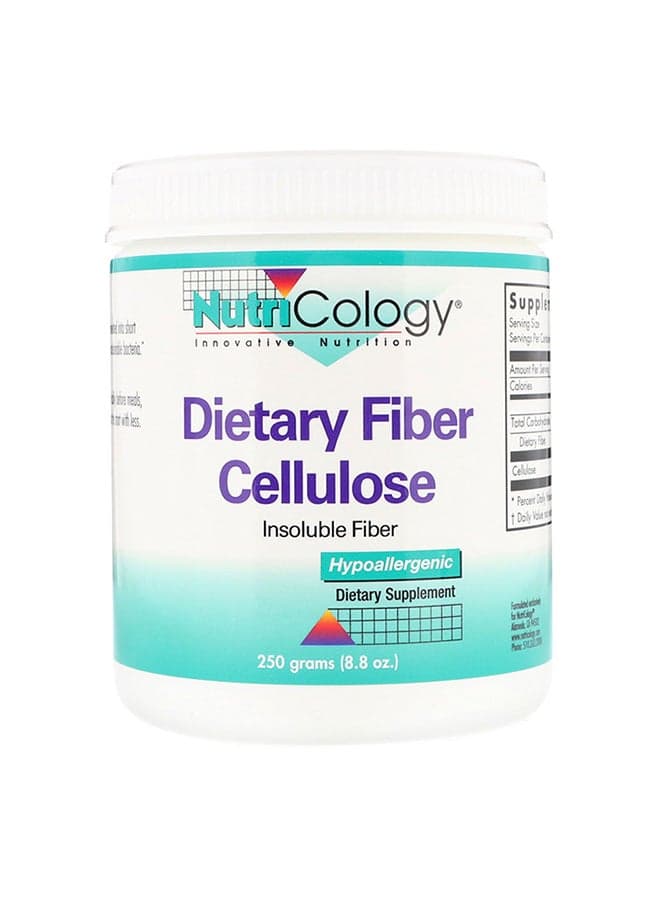 Nutricology, Dietary Fiber Cellulose Powder, 8.8 oz (250 g)