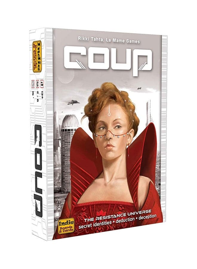 Coup Facedown Character Cards Card Game