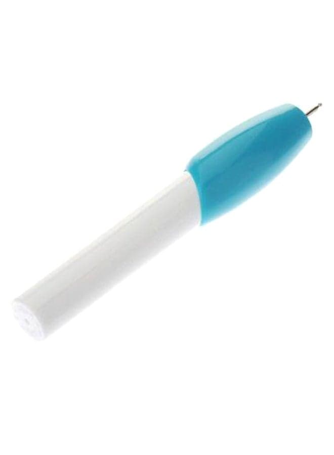 Electric Carve Engraving Tool Pen Blue/White
