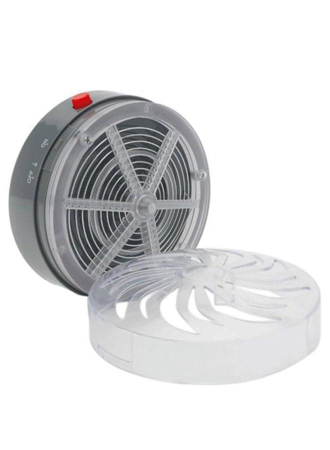 Solar Powered Buzz Mosquito Killer Grey/Clear 11centimeter