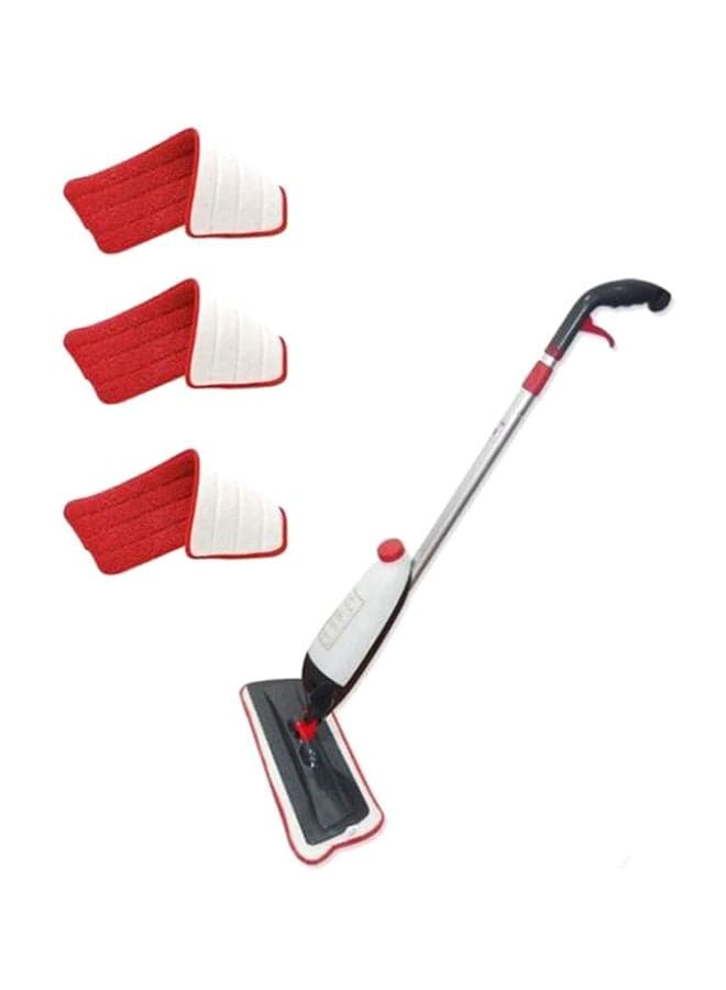 Handheld Floor Cleaning Spray Mop With Towels Multicolour 14inch
