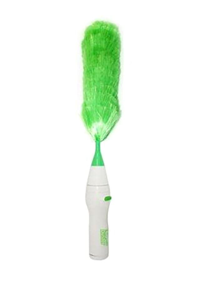 Electrostatic Spinning Duster Brush Green/White