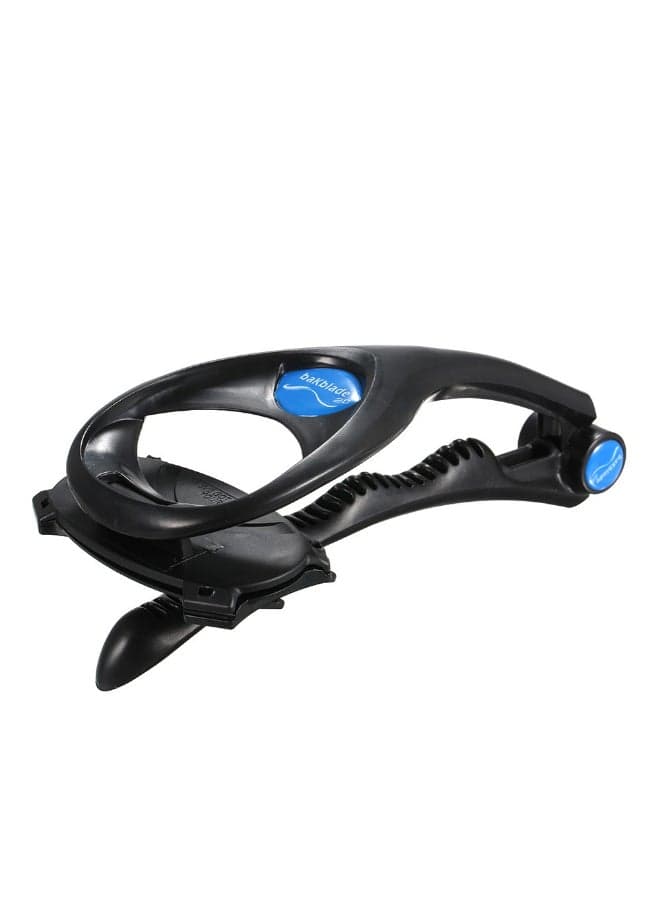 Portable Back Hair Removal And Body Shaver Device Black/Blue