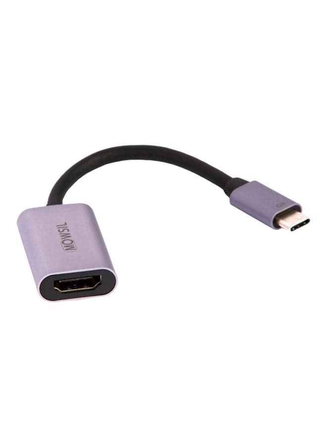 USB-C TO HDMI Converter Grey/Black