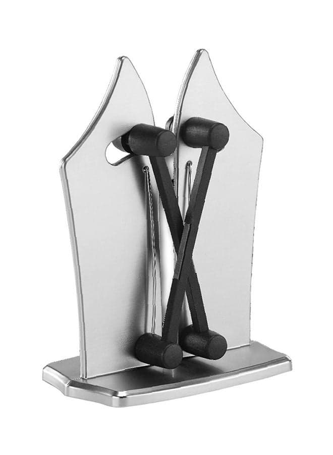 Metal Edge Sharpener Silver/Black 19.0x14.0x9.5cm