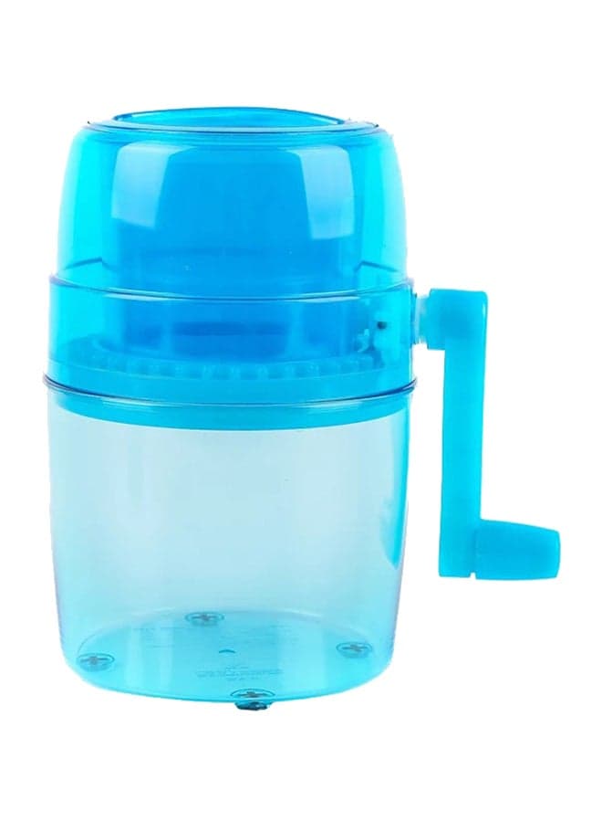 Handheld Crank Operated Ice Breaker Blue 14.3 x 10 x 14.3cm