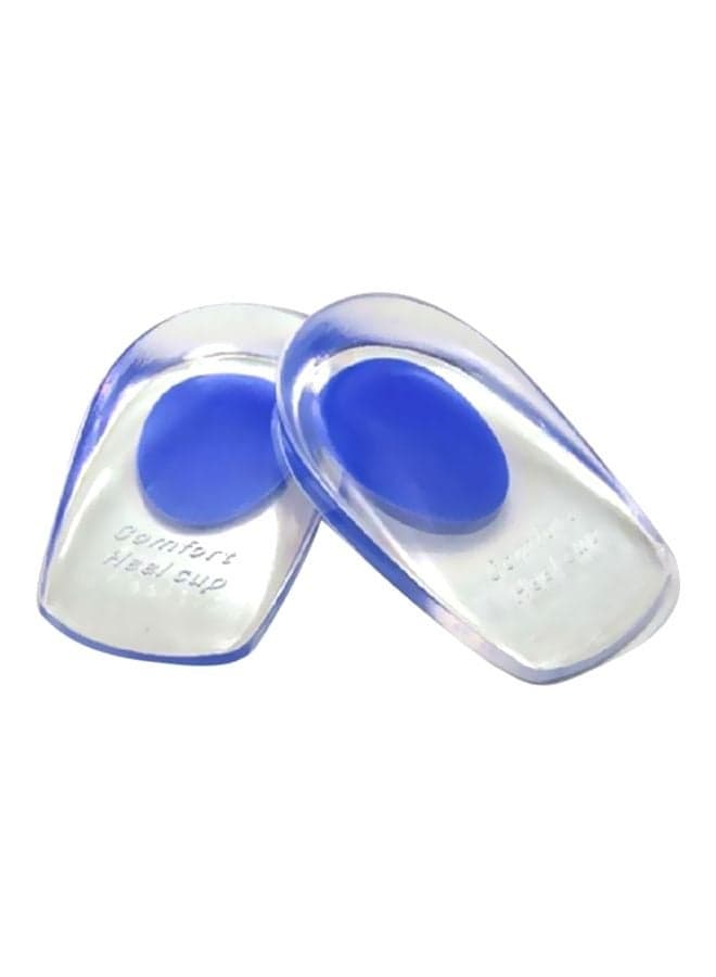 Pair Of 2 Silicone Heel Support Pad Cups