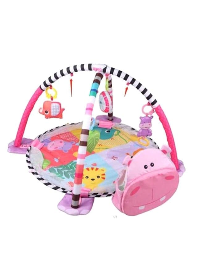 Baby Play Mat Activity Gym For Infants-Pink 47.5x76x59cm