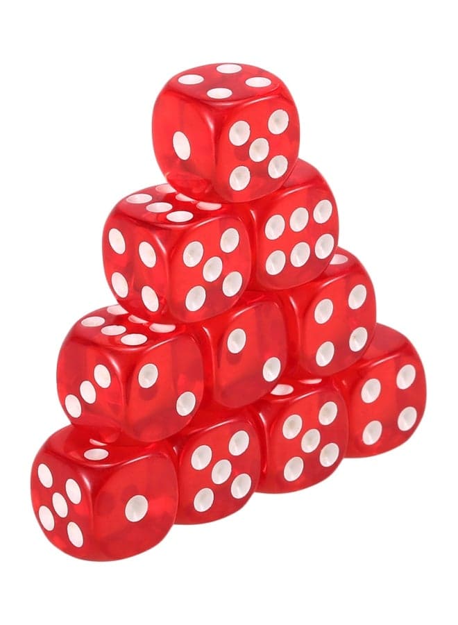 10-Piece Acrylic Dice