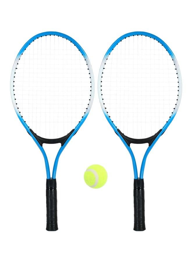 3-Piece Tennis Racket with Ball Set – Starter Kit for Casual Play 52.3x22.3cm