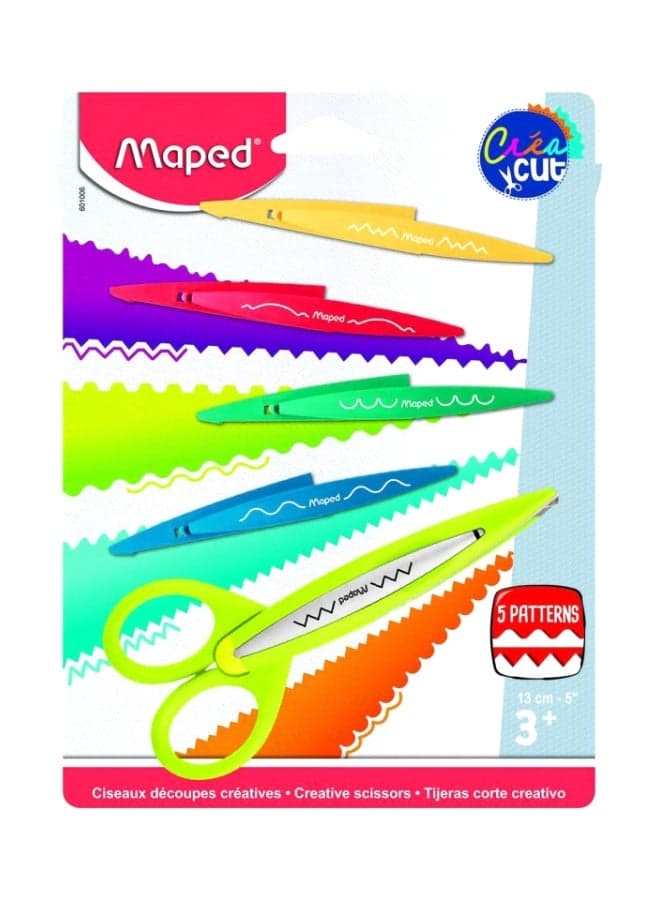 Creative Scissor Kit Green/Blue/Yellow