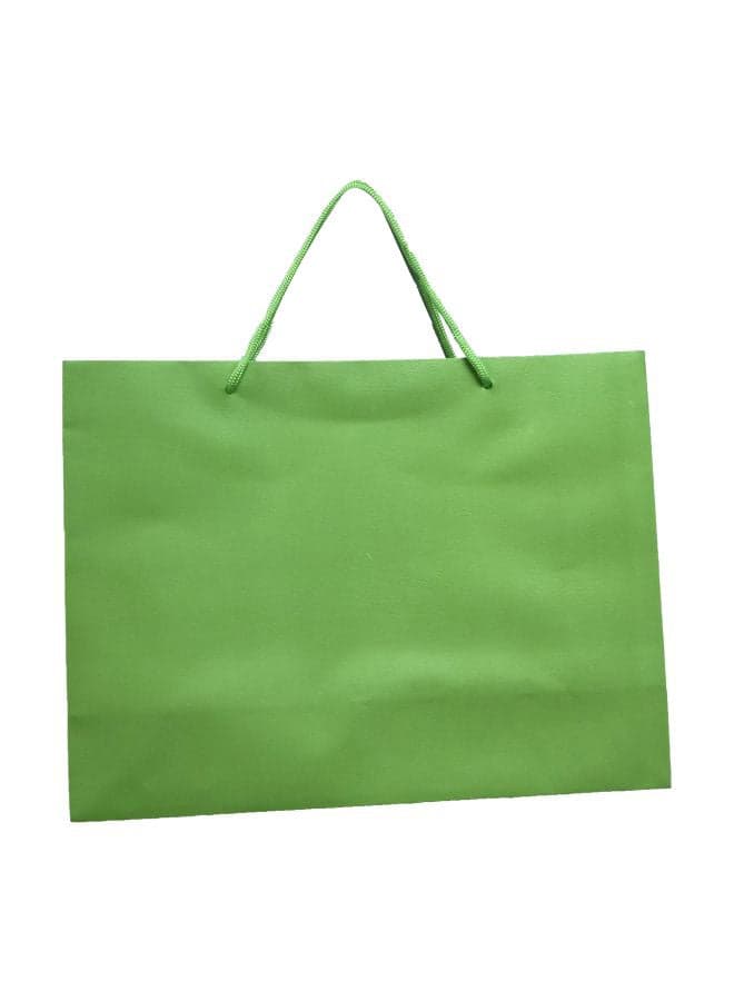 12-Piece Paper Gift Bag Set Green