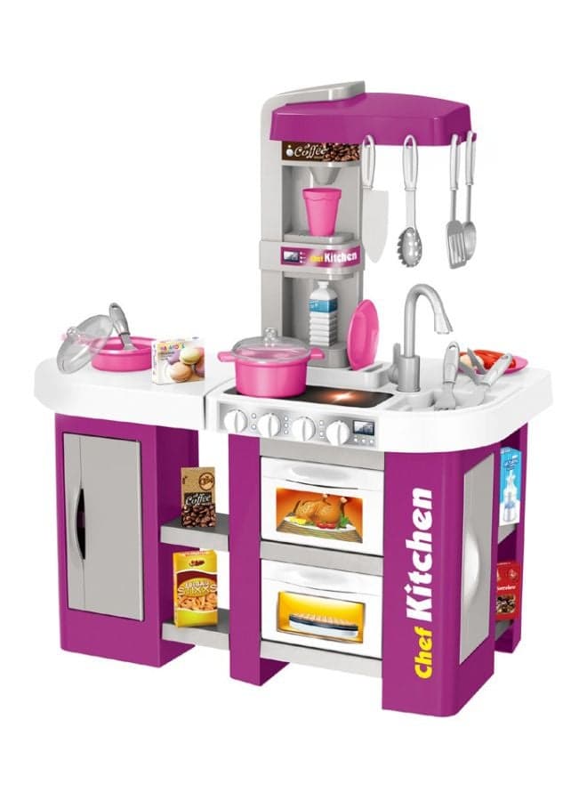 49-Piece Talented Chef Kitchen Play Set 61x33x72.5cm
