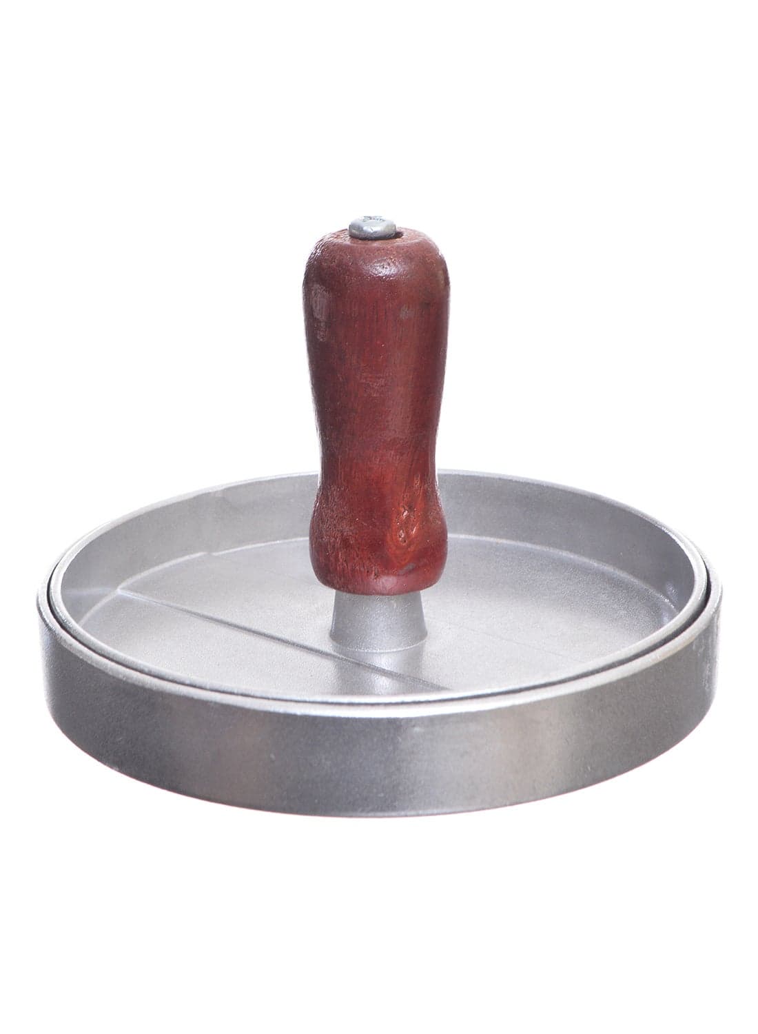 Burger Press Meat Poultry Silver/Brown 11inch