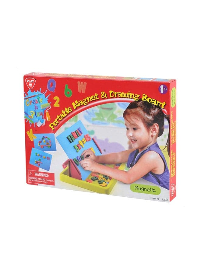 Portable Magnetic Drawing Board