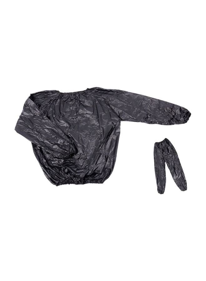 Pack Of 2 PVC Sauna Suit Set Free Size