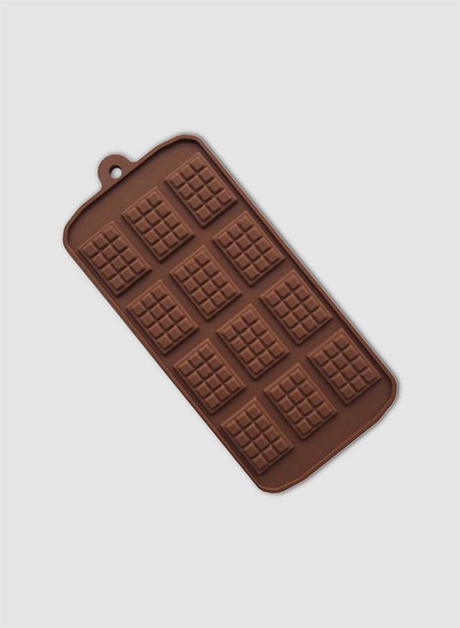 Silicone Chocolate Mould Brown 226x107x5mm
