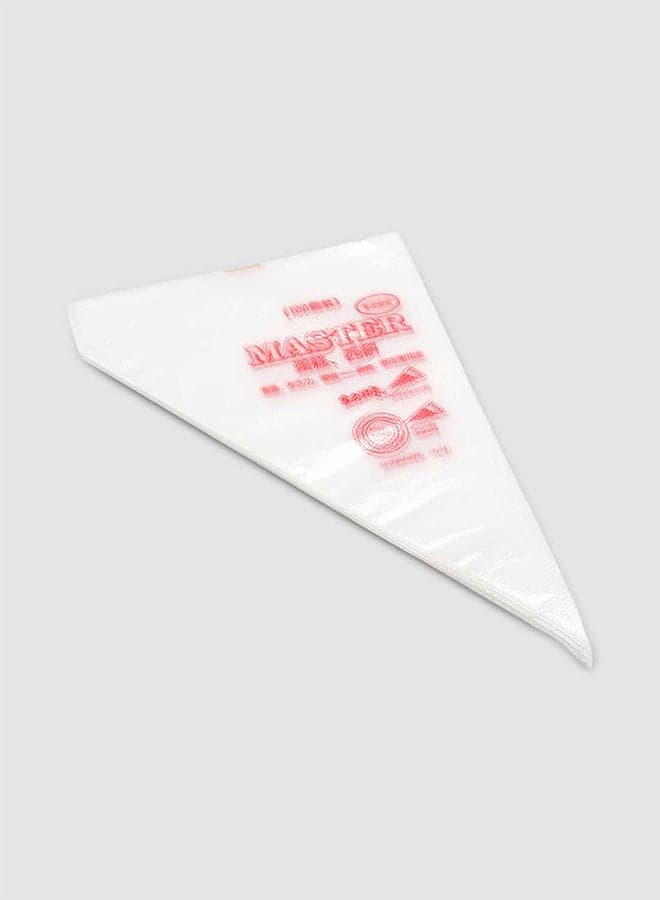 100-Piece Pastry Cake Bag White
